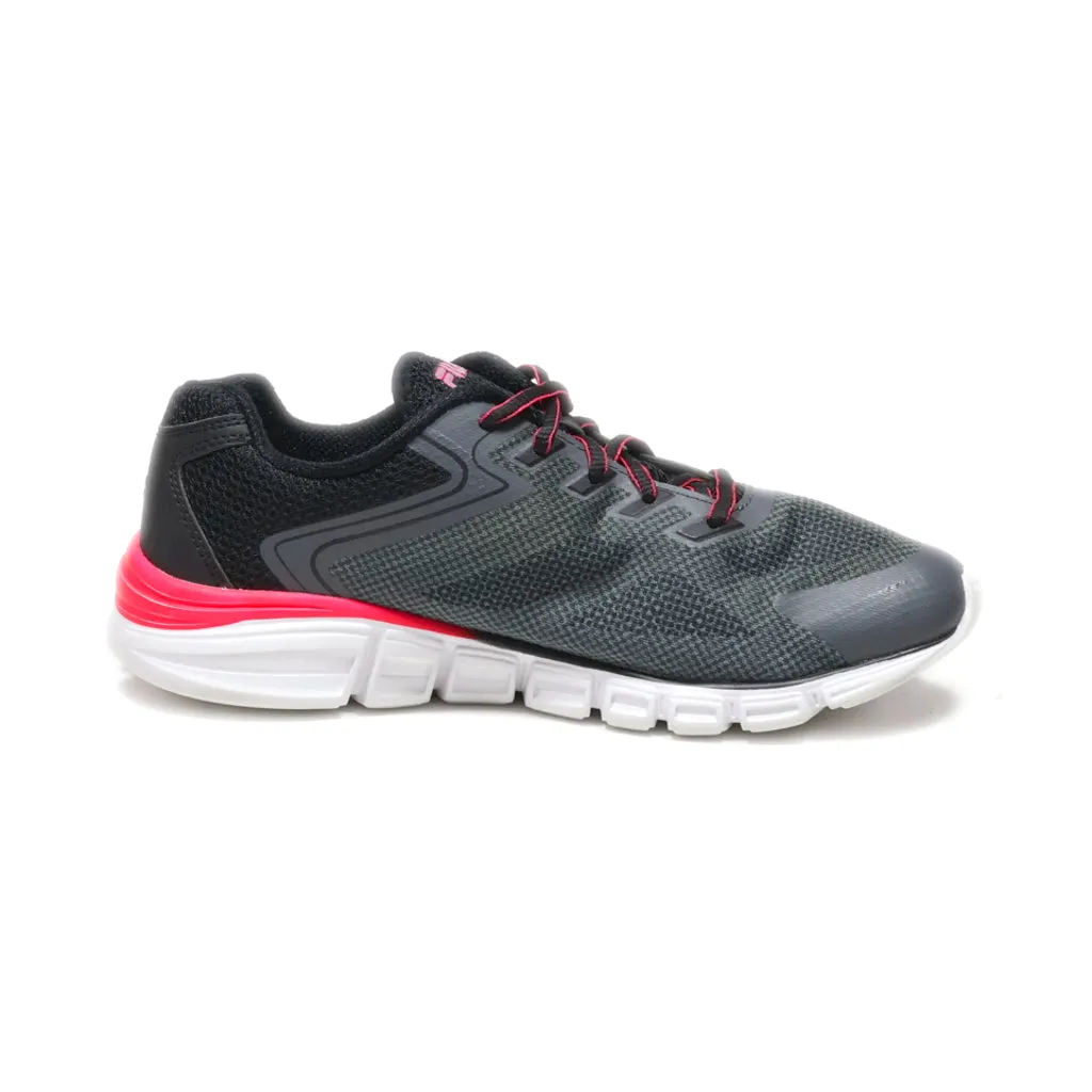 Fila Memory Exolize Running Sport Shoes Leather Grey Colour For Women