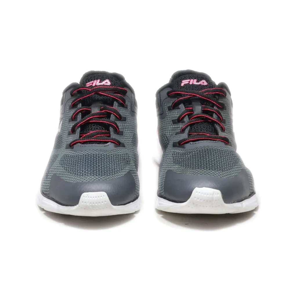 Fila Memory Exolize Running Sport Shoes Leather Grey Colour For Women