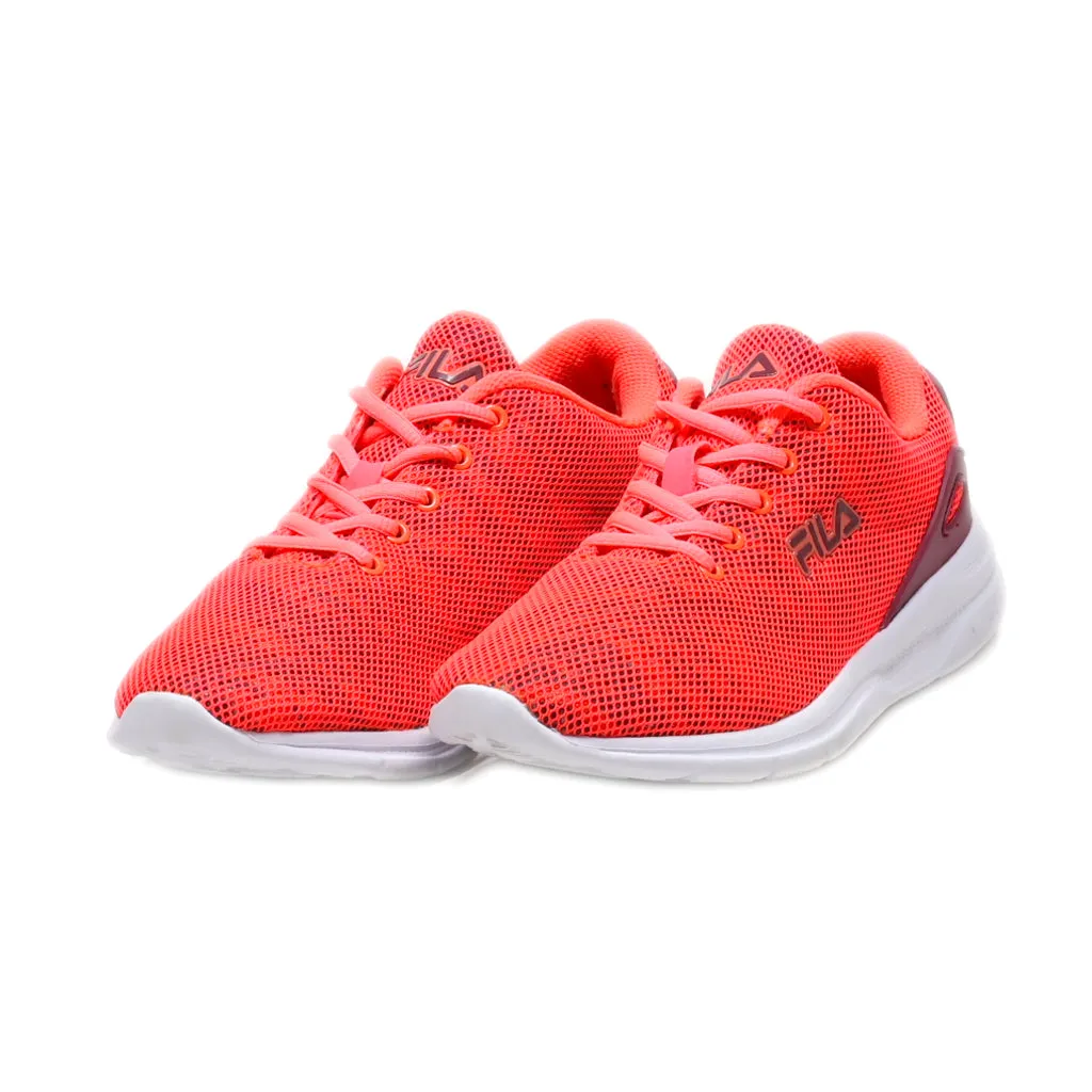 Fila Sport Shoes Leather Orange Colour For Men