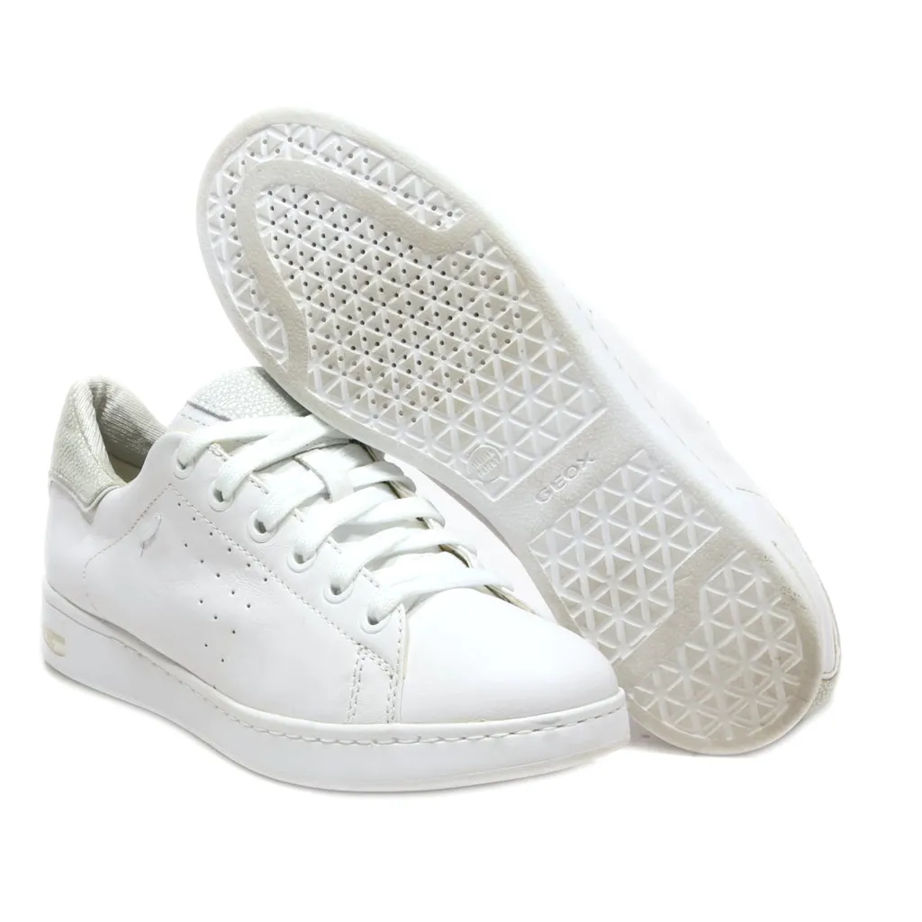 Geox Low-Top Sneakers Leather White Colour For Women