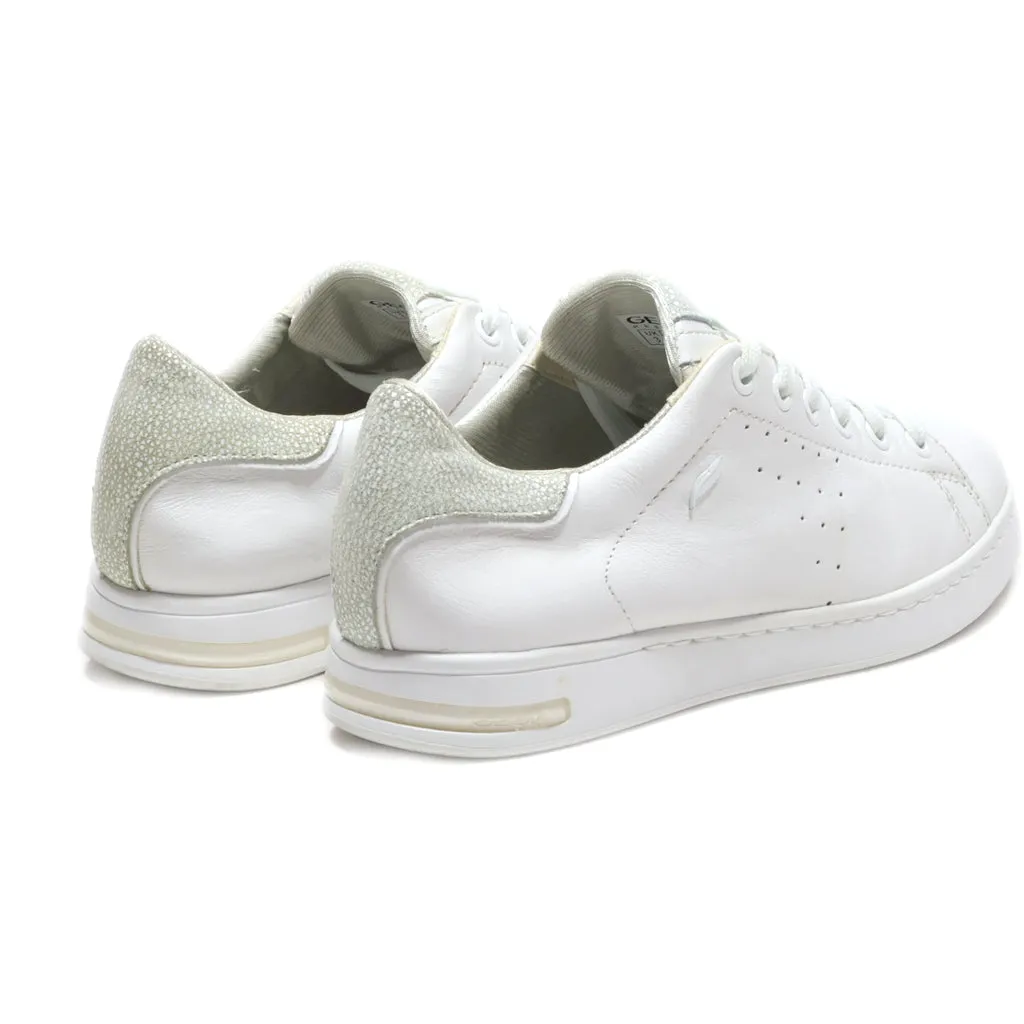 Geox Low-Top Sneakers Leather White Colour For Women