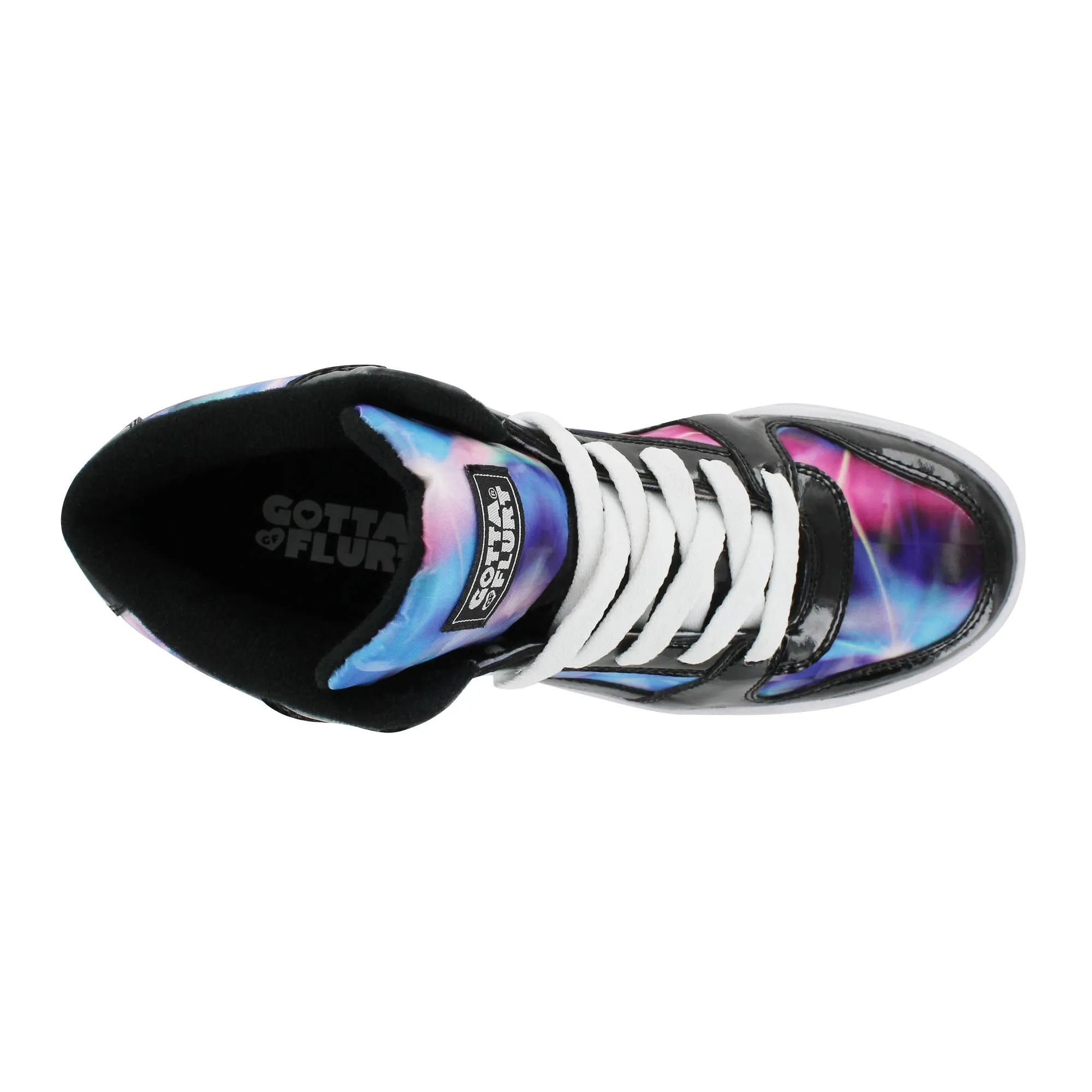 Gotta Flurt Girl's Hip Hop V Blue/Black Dance Sneaker