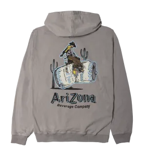 Gray Cowboy Cotton Hoodie