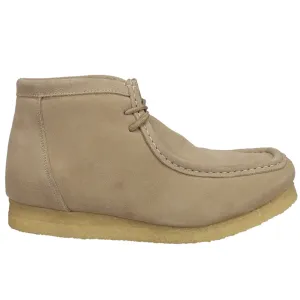 Gum Sticker Round Toe Chukka Boots