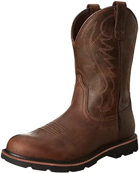 Hot Cowboy Boots Genuine Leather Embroidered High Quality Western Boots for Mens