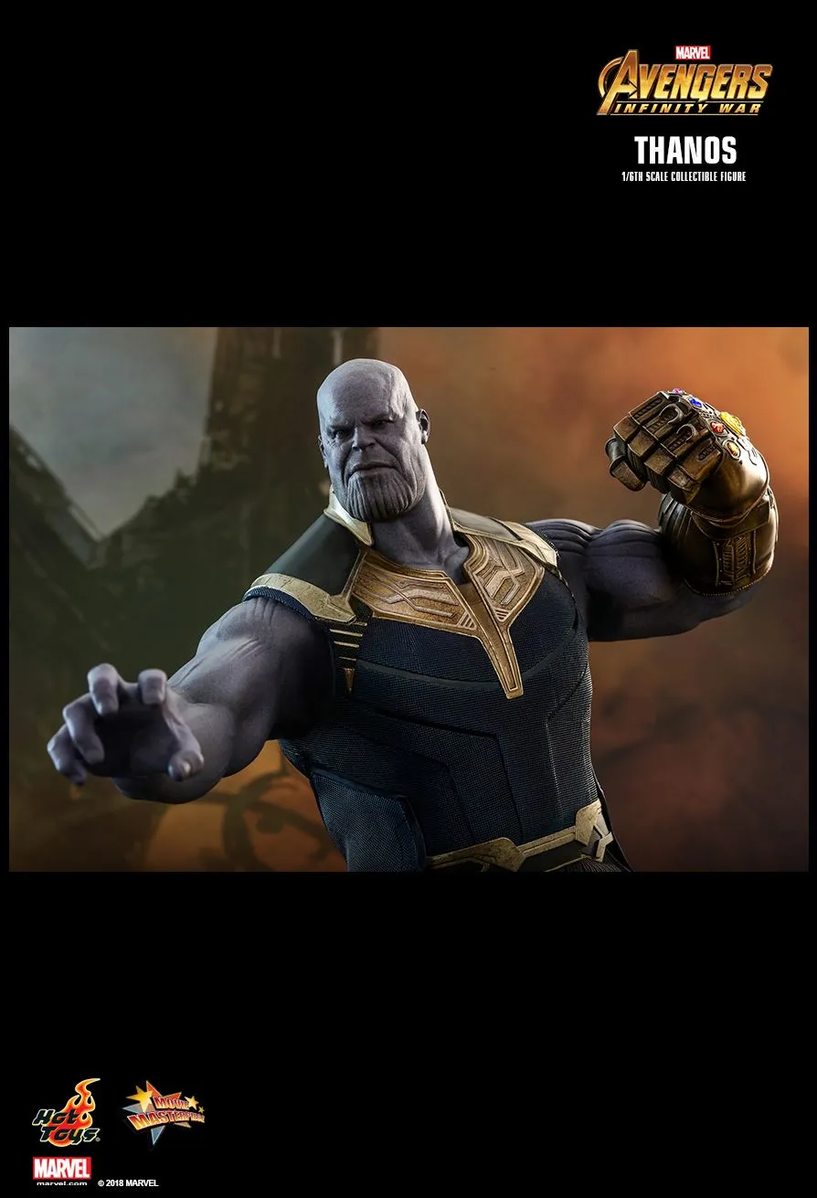 HOT TOYS MARVEL AVENGERS INFINITY WAR THANOS COLLECTIBLE FIGURE 1/6TH SCALE - MMS479