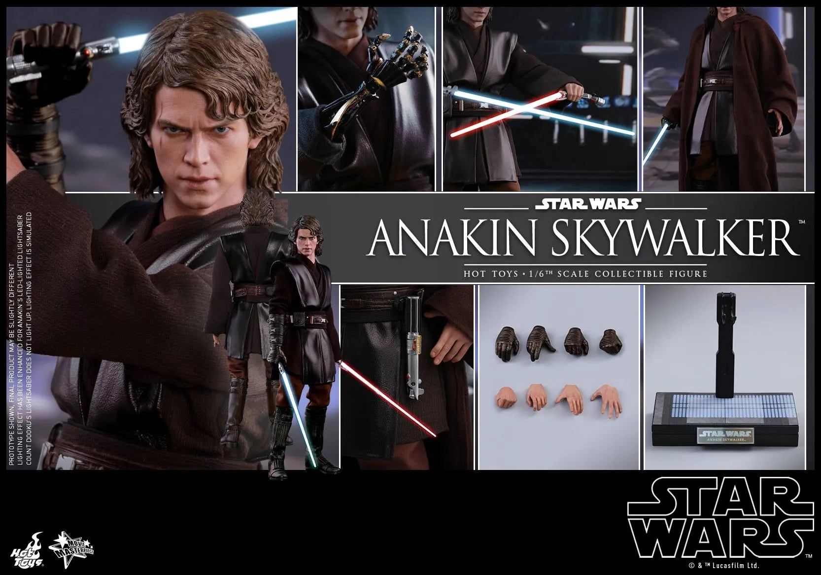 Hot Toys - MMS437 - Star War Episode III: Revenge of the Sith - Anakin Skywalker