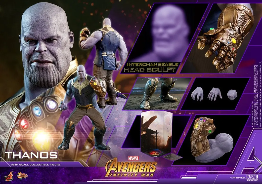 Hot Toys - MMS479 - Avengers: Infinity War - Thanos Collectible Figure