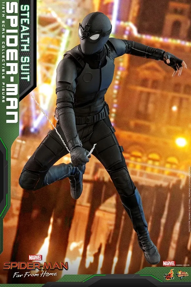 Hot Toys - MMS540 - Spider-Man Far From Home - 1/6th scale Spider-Man (Stealth Suit) Collectible Figure