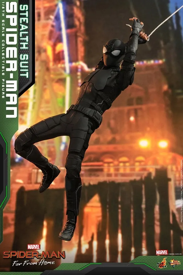 Hot Toys - MMS540 - Spider-Man Far From Home - 1/6th scale Spider-Man (Stealth Suit) Collectible Figure