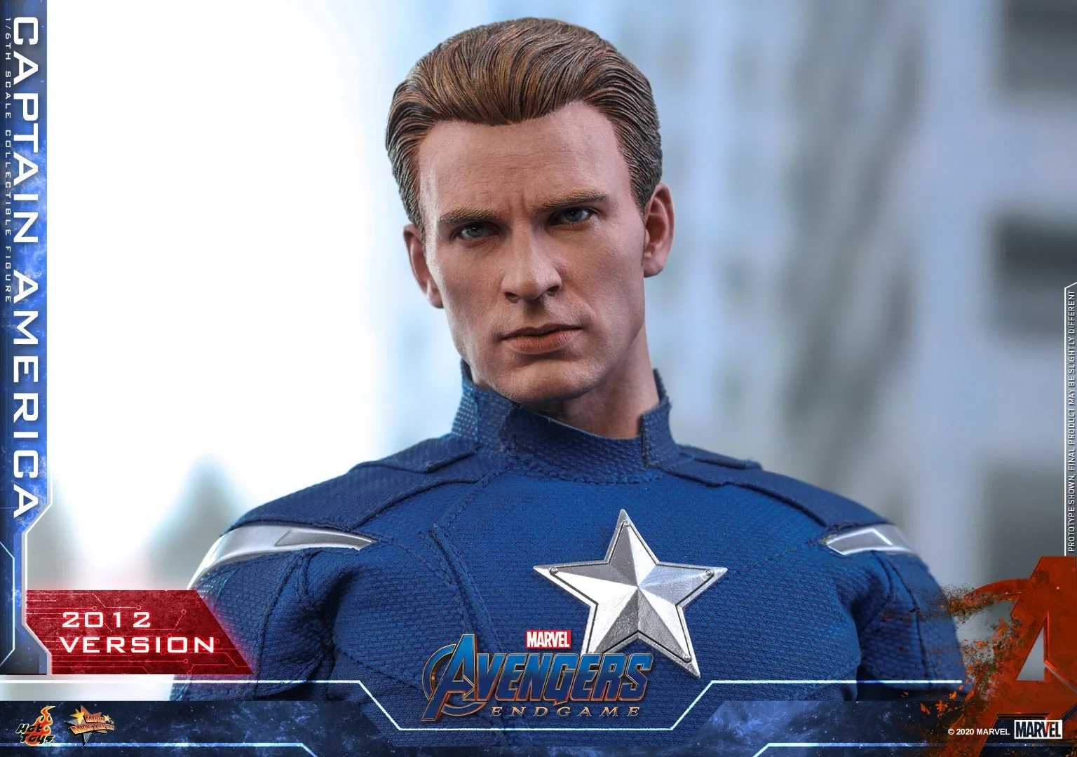 Hot Toys - MMS563 - Avengers: Endgame － 1:6 Captain America (2012 Version) Figure