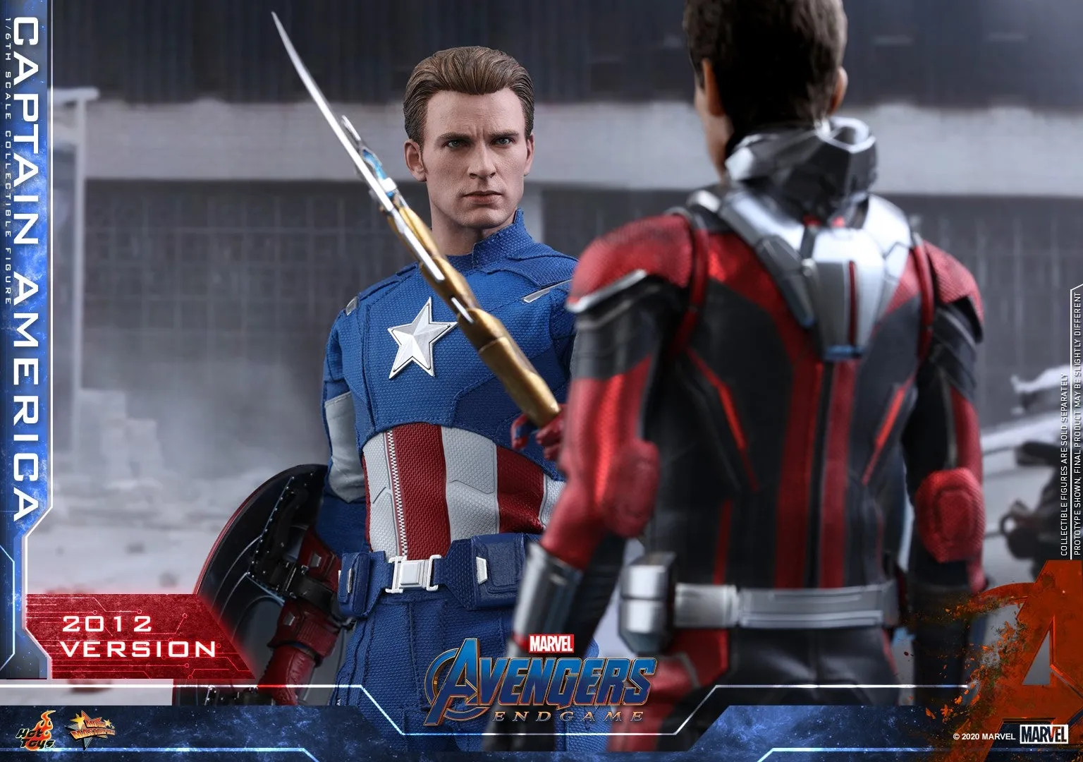 Hot Toys - MMS563 - Avengers: Endgame － 1:6 Captain America (2012 Version) Figure