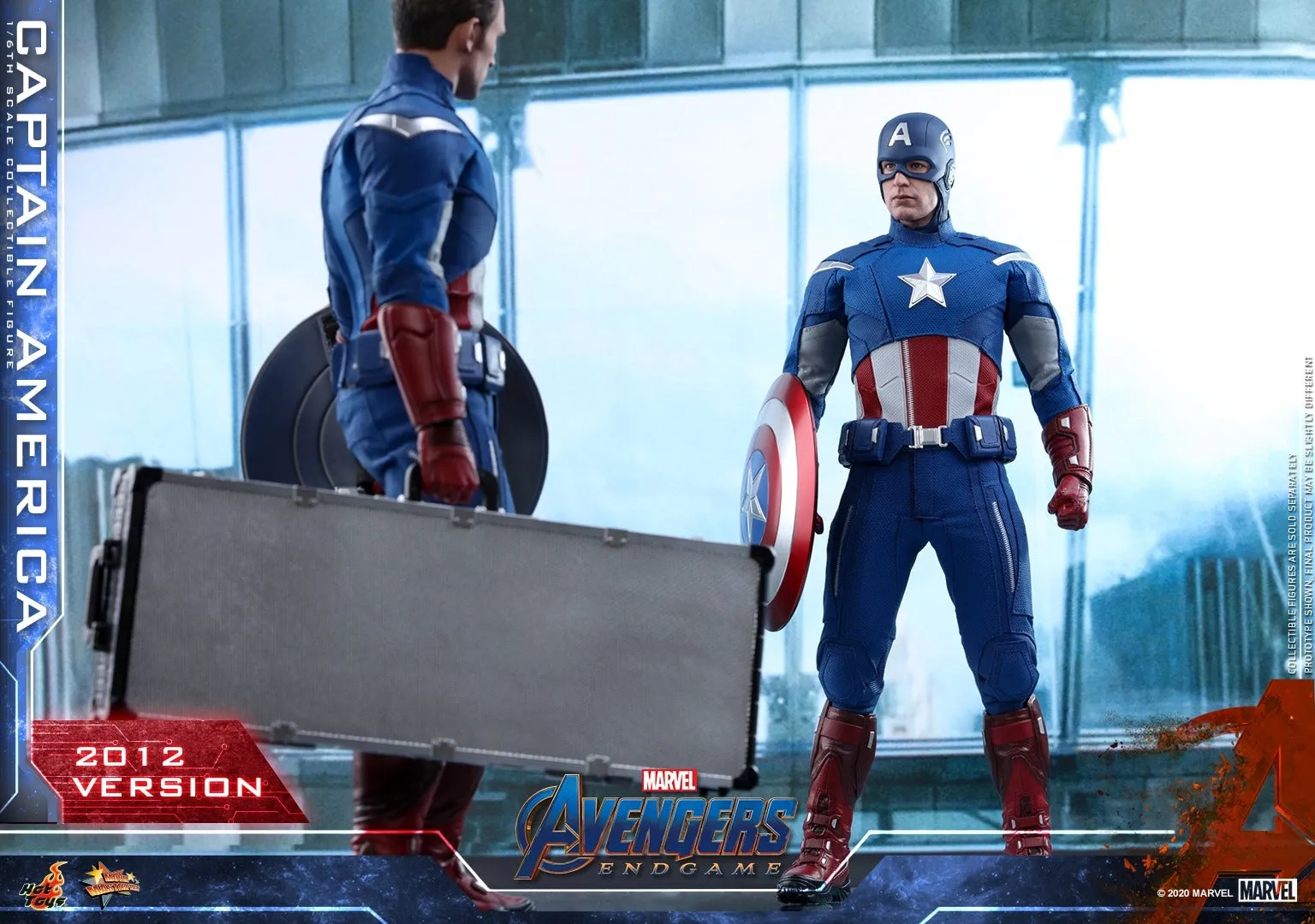 Hot Toys - MMS563 - Avengers: Endgame － 1:6 Captain America (2012 Version) Figure