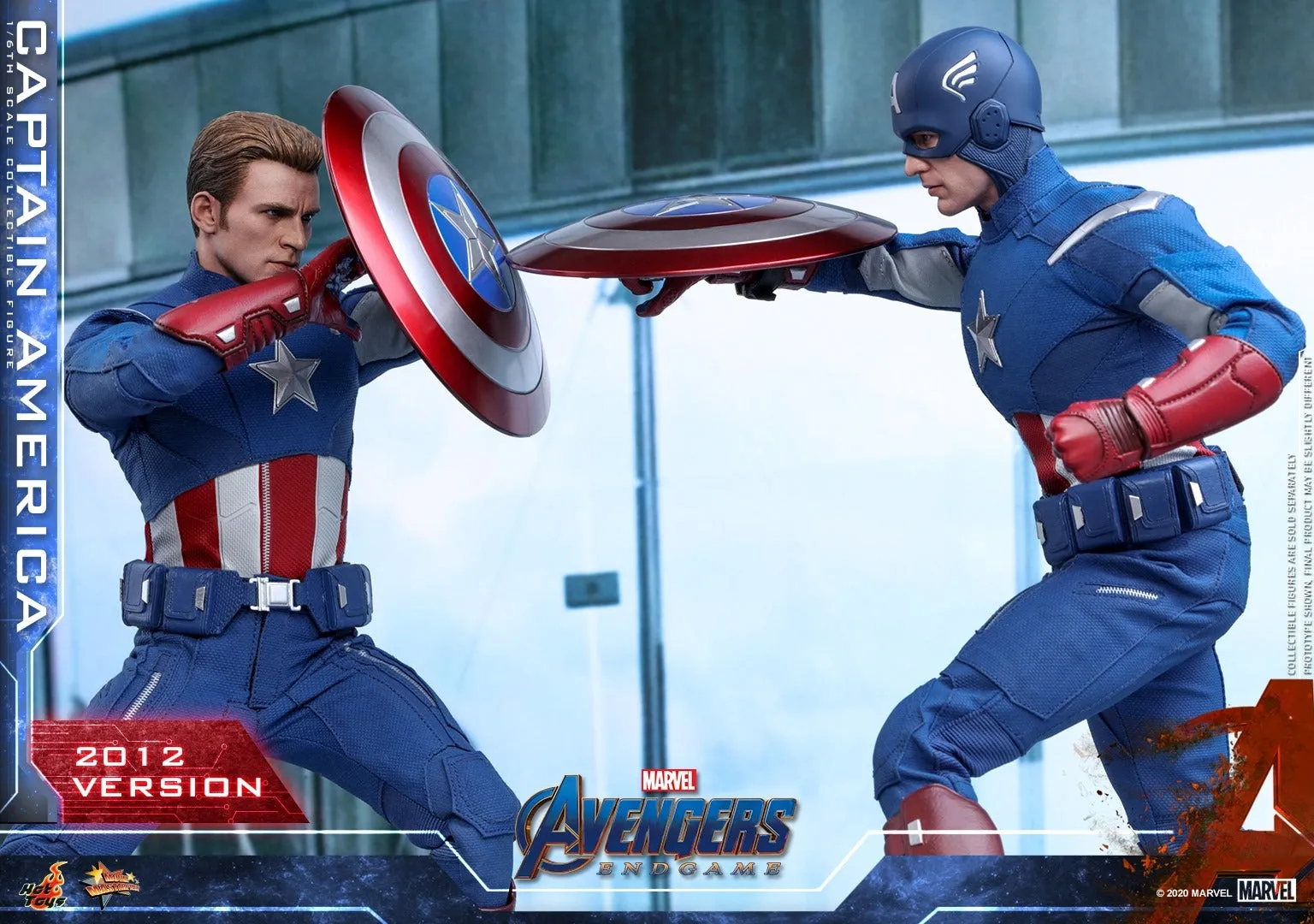 Hot Toys - MMS563 - Avengers: Endgame － 1:6 Captain America (2012 Version) Figure