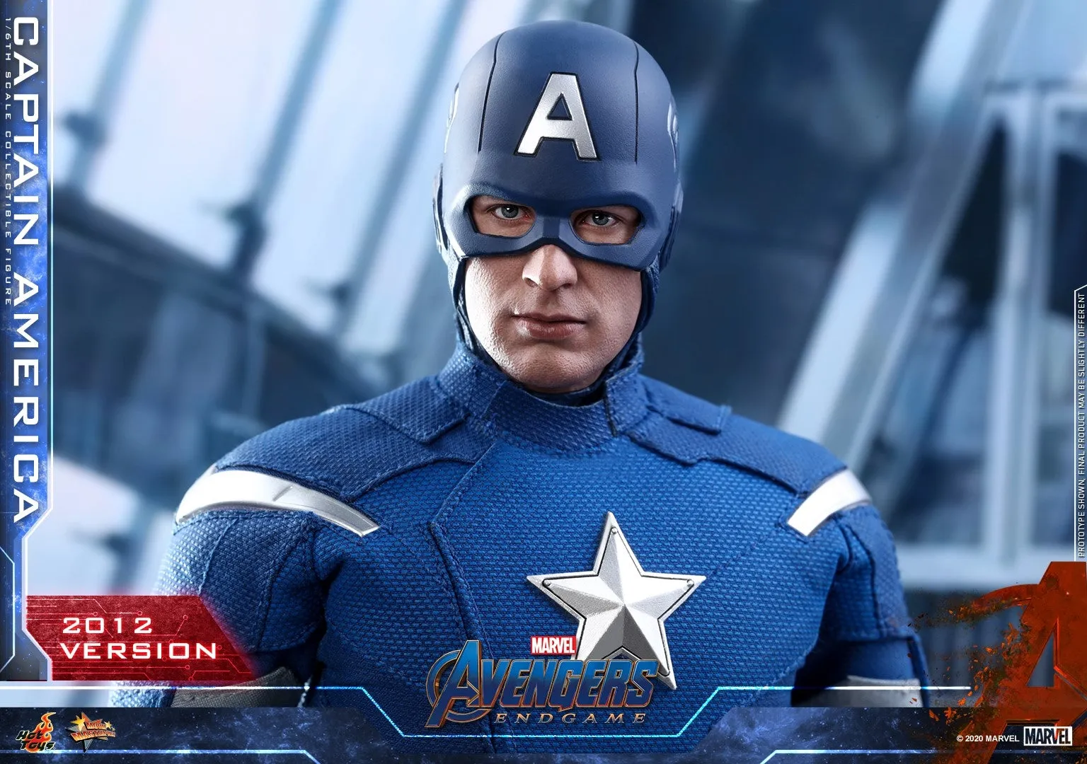 Hot Toys - MMS563 - Avengers: Endgame － 1:6 Captain America (2012 Version) Figure