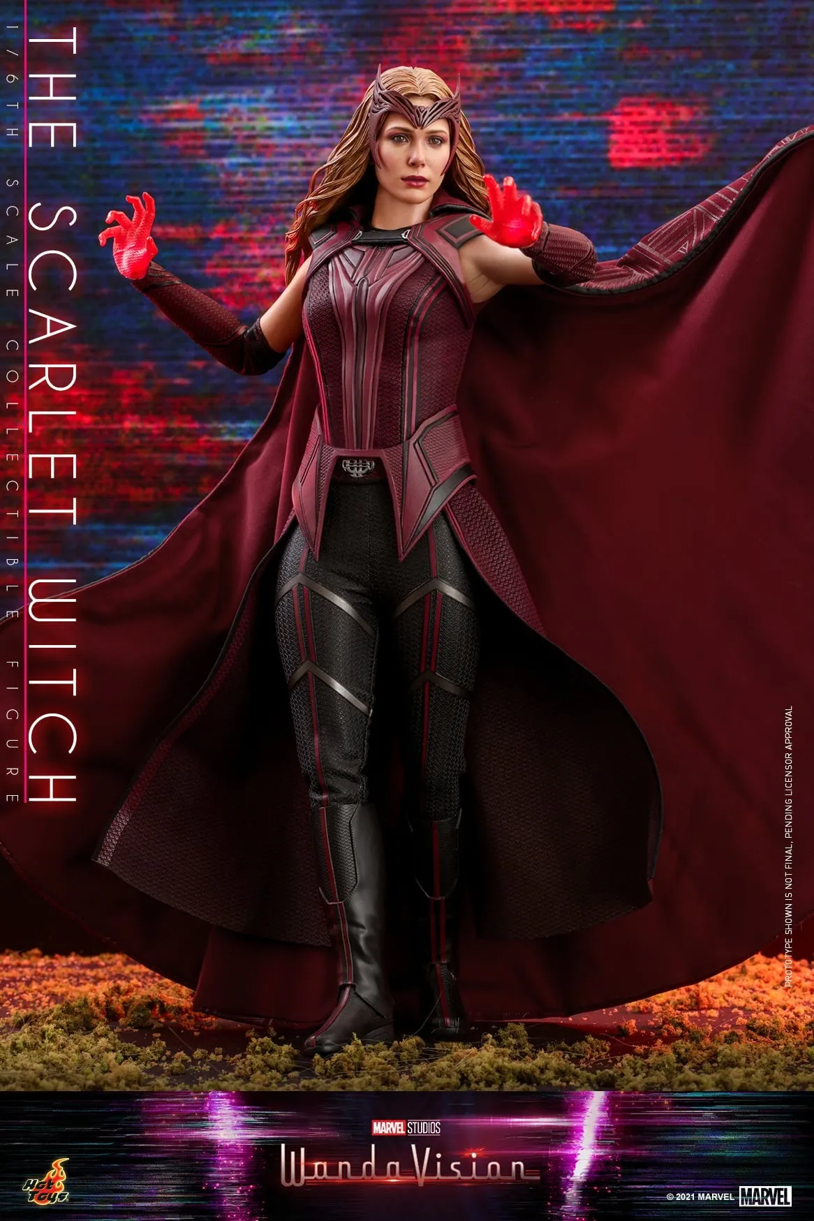 Hot Toys - TMS036 - WandaVision - 1/6th scale The Scarlet Witch Collectible Figure