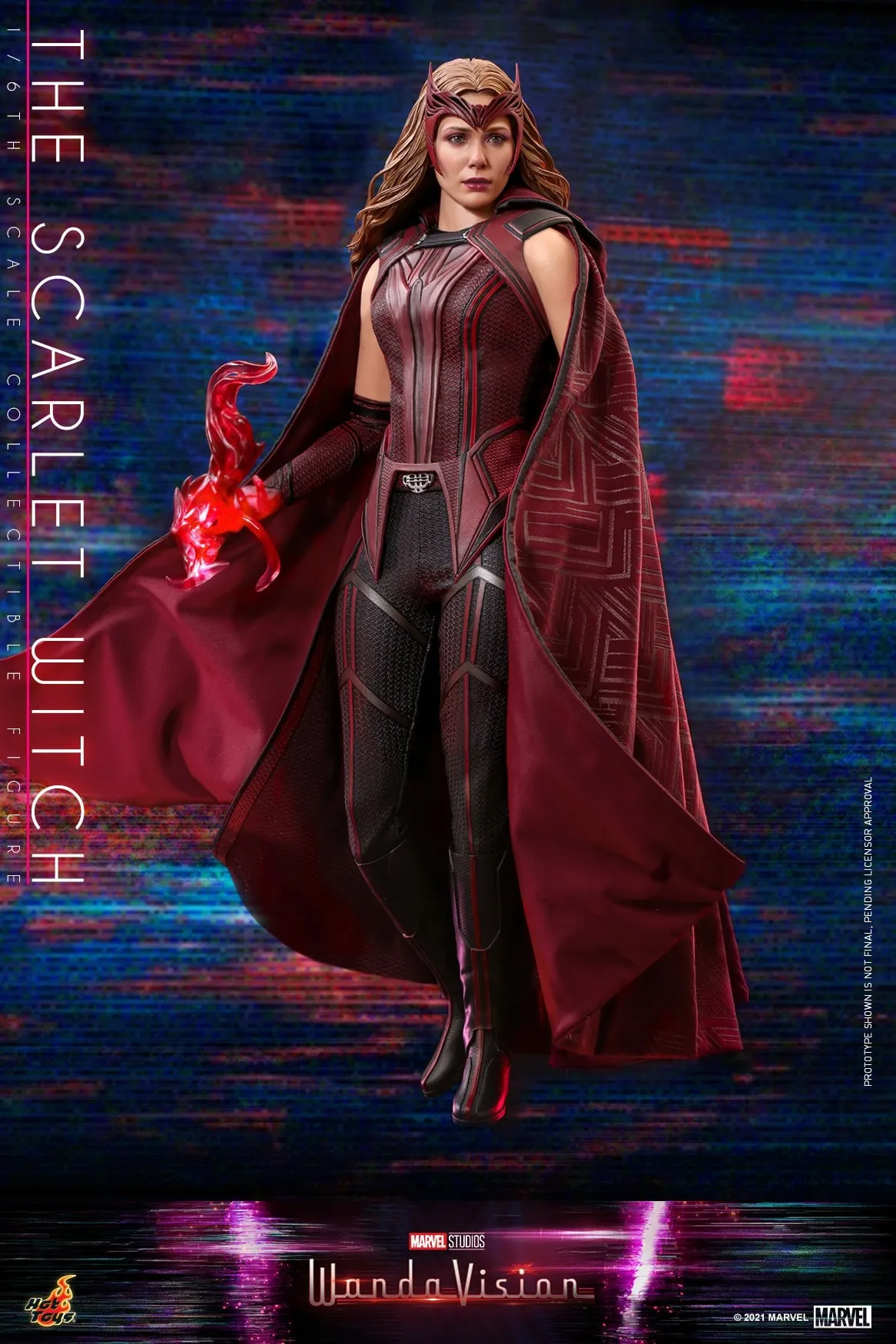 Hot Toys - TMS036 - WandaVision - 1/6th scale The Scarlet Witch Collectible Figure