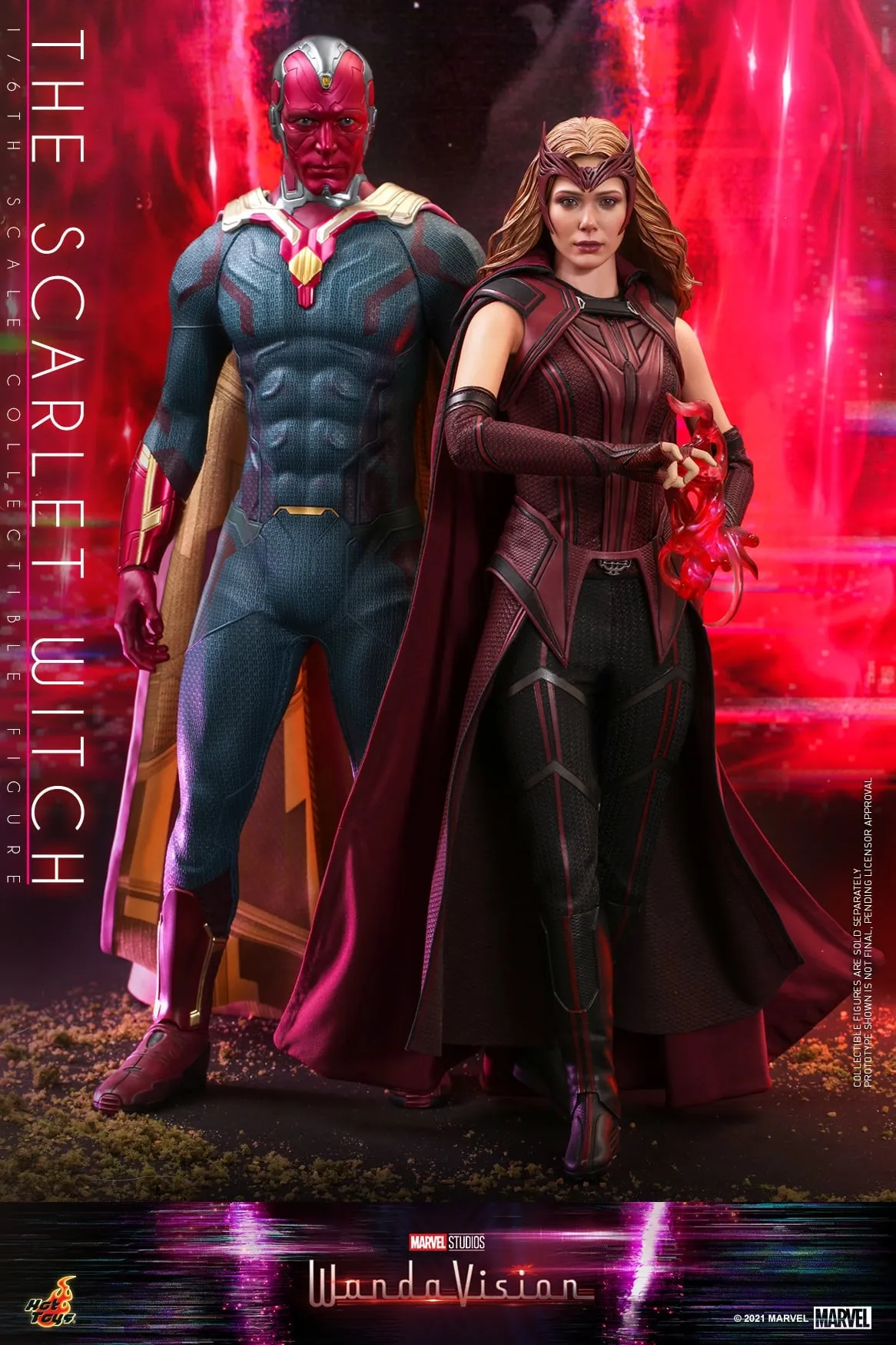 Hot Toys - TMS036 - WandaVision - 1/6th scale The Scarlet Witch Collectible Figure