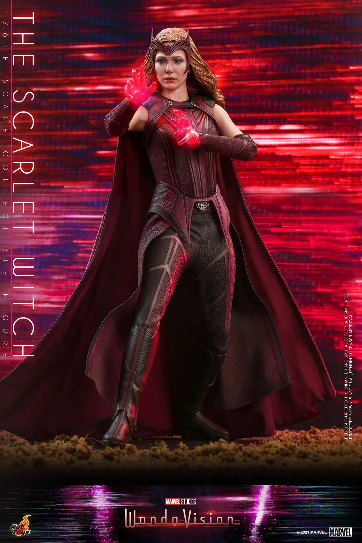 Hot Toys - TMS036 - WandaVision - 1/6th scale The Scarlet Witch Collectible Figure