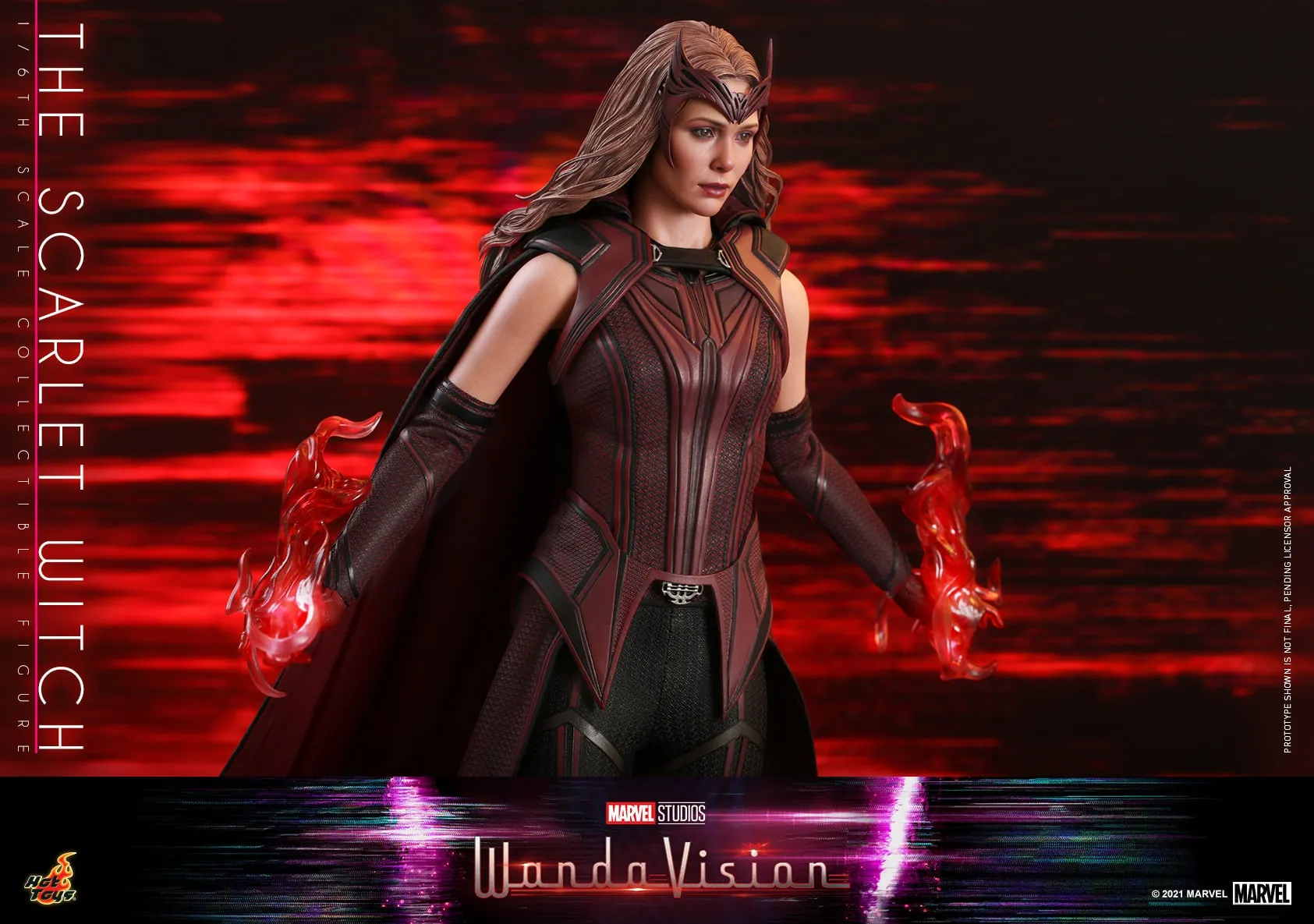 Hot Toys - TMS036 - WandaVision - 1/6th scale The Scarlet Witch Collectible Figure