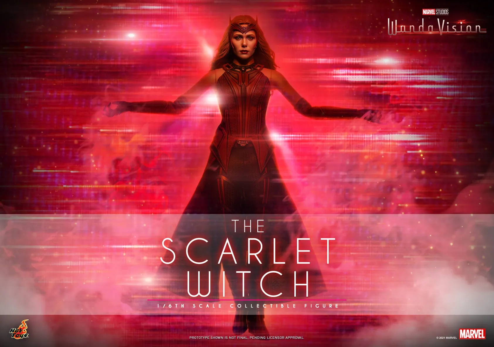 Hot Toys - TMS036 - WandaVision - 1/6th scale The Scarlet Witch Collectible Figure