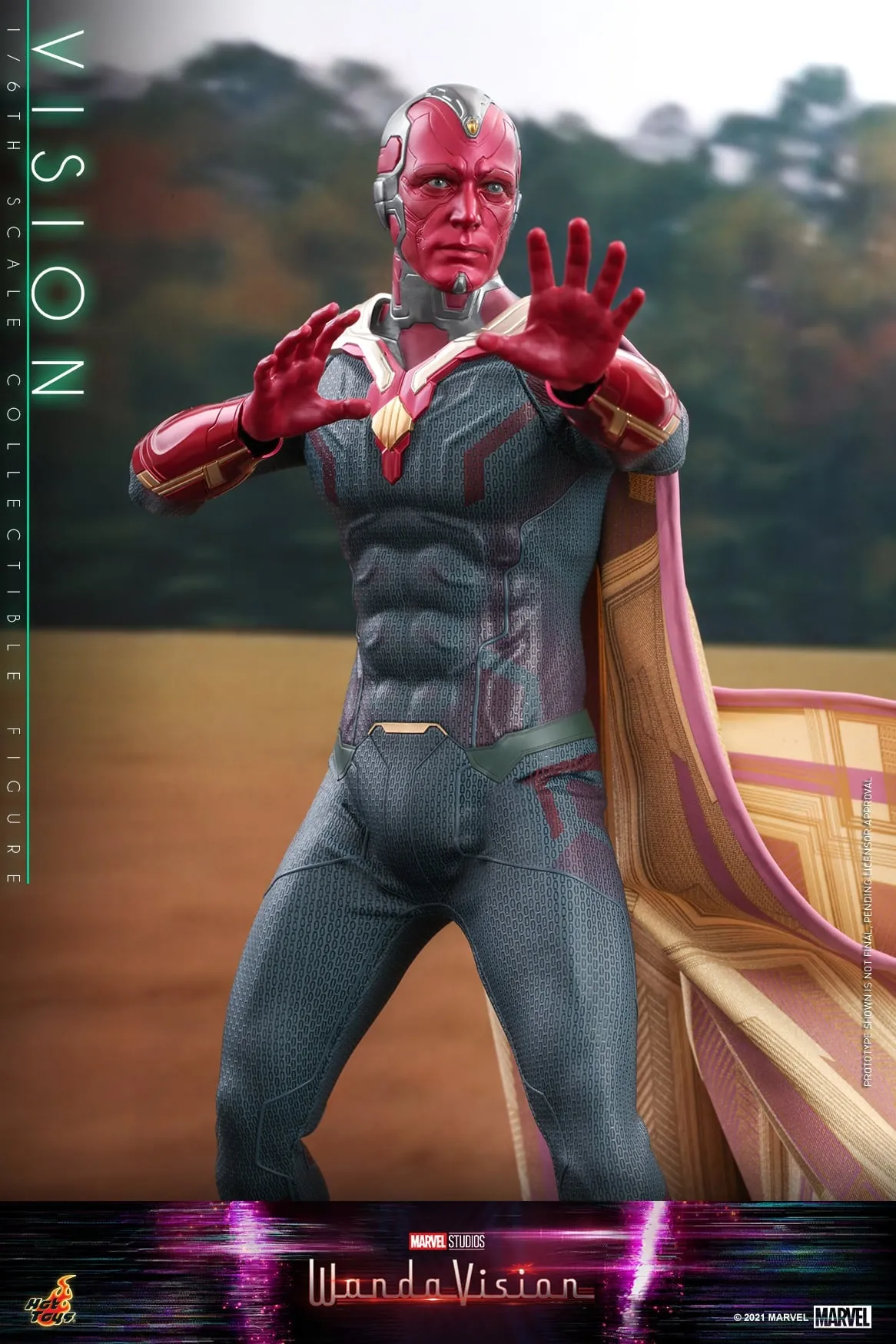 Hot Toys - TMS037 - WandaVision - 1/6th scale The Vision Collectible Figure