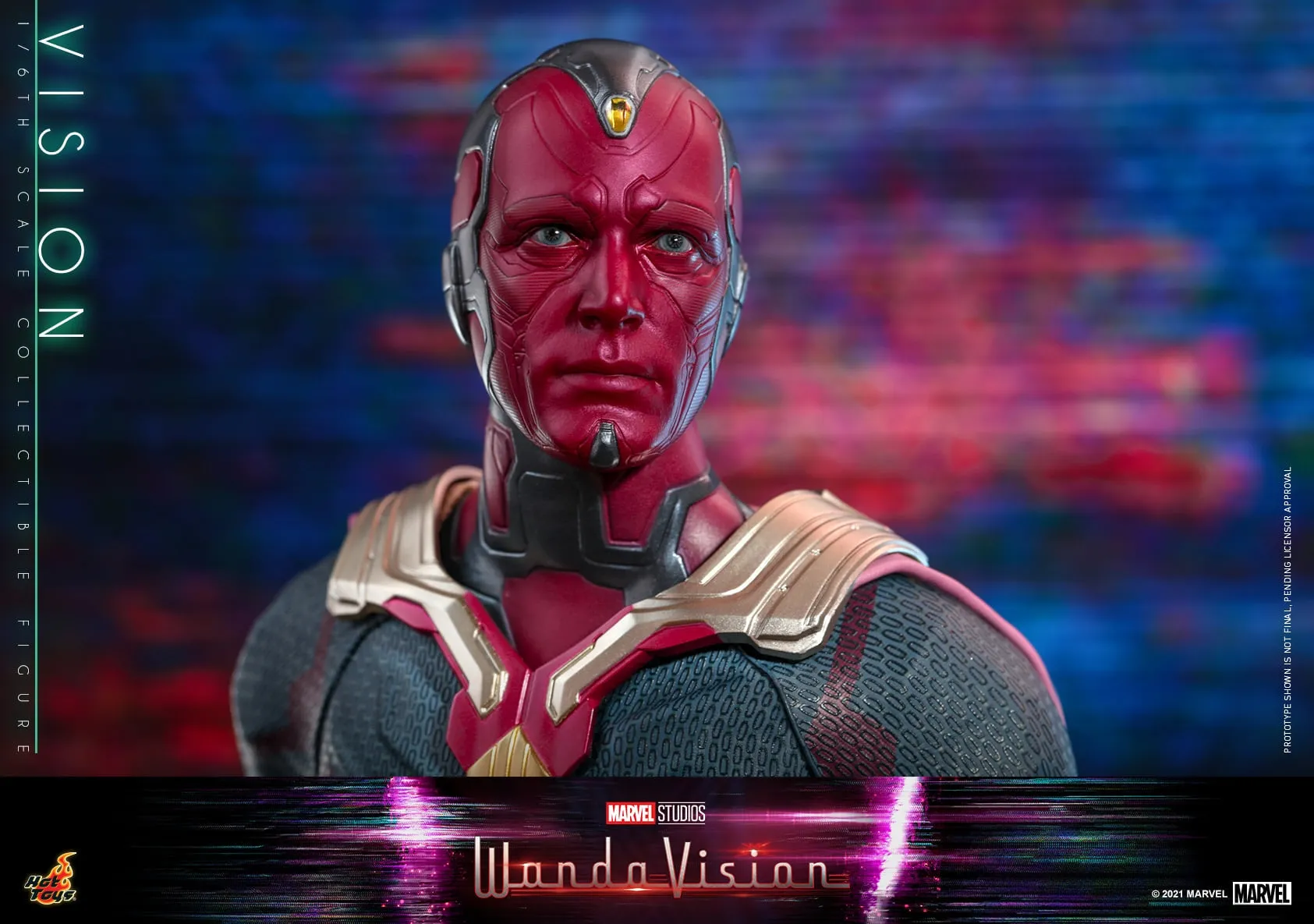 Hot Toys - TMS037 - WandaVision - 1/6th scale The Vision Collectible Figure