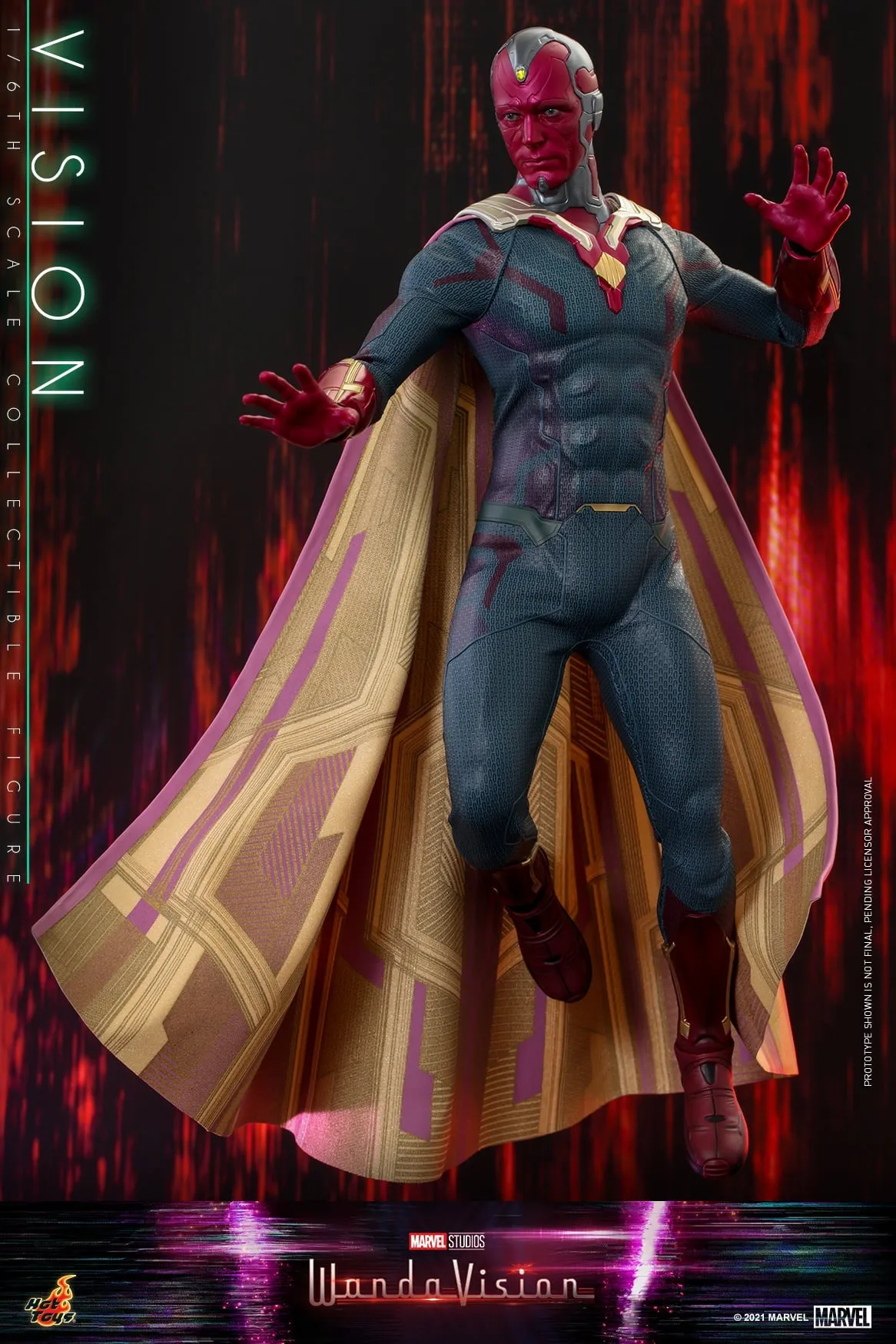 Hot Toys - TMS037 - WandaVision - 1/6th scale The Vision Collectible Figure