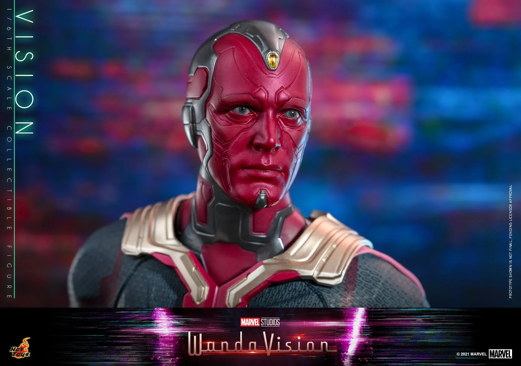 Hot Toys - TMS037 - WandaVision - 1/6th scale The Vision Collectible Figure