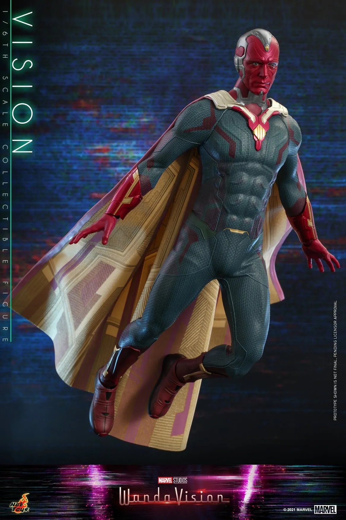 Hot Toys - TMS037 - WandaVision - 1/6th scale The Vision Collectible Figure