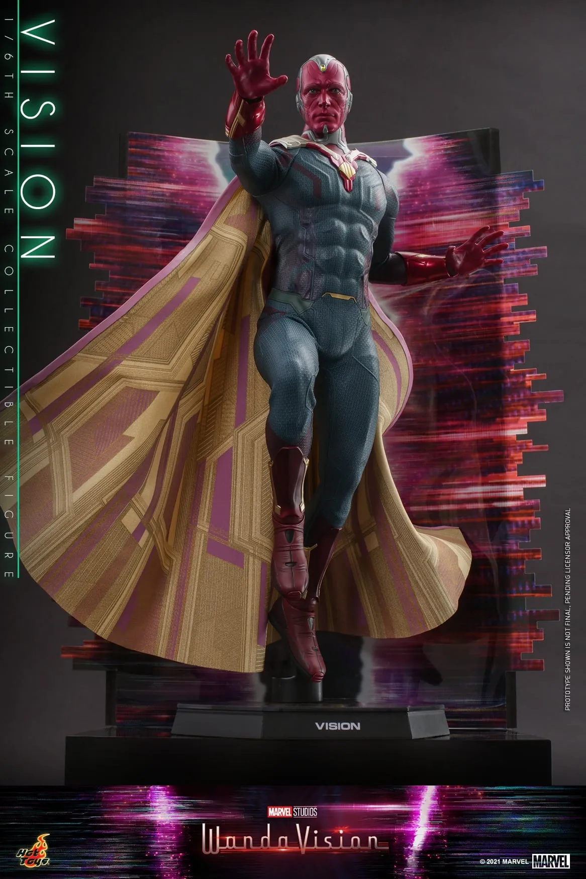 Hot Toys - TMS037 - WandaVision - 1/6th scale The Vision Collectible Figure