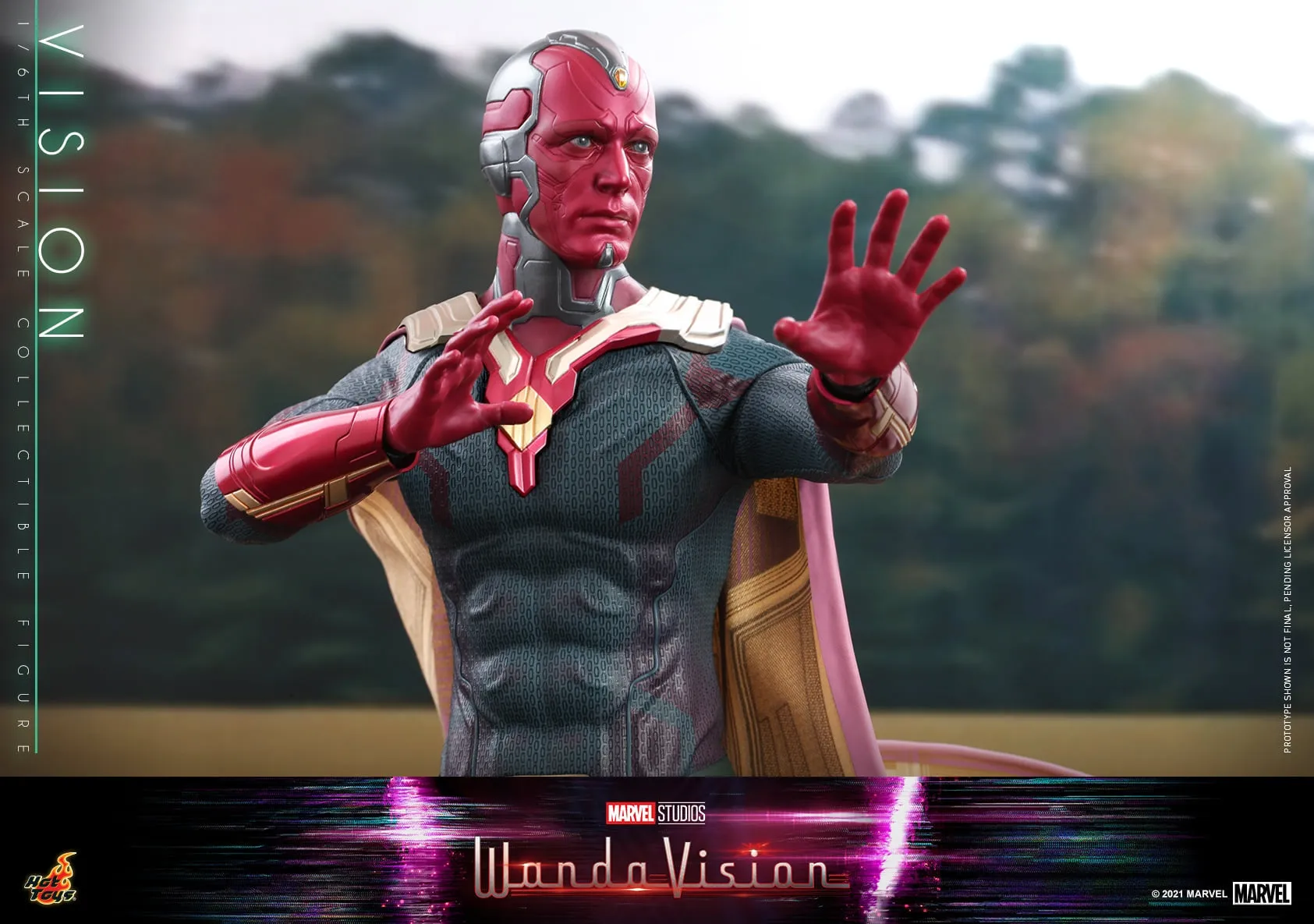 Hot Toys - TMS037 - WandaVision - 1/6th scale The Vision Collectible Figure