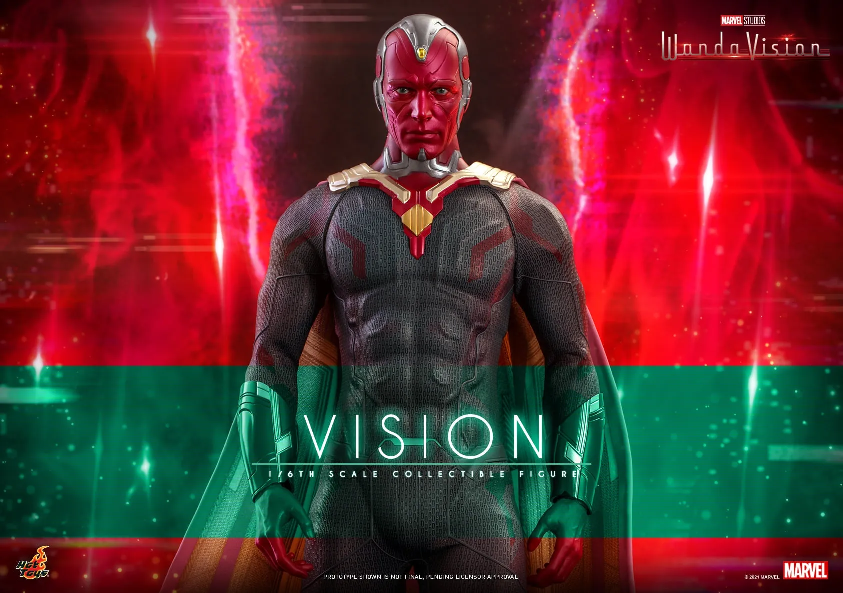 Hot Toys - TMS037 - WandaVision - 1/6th scale The Vision Collectible Figure