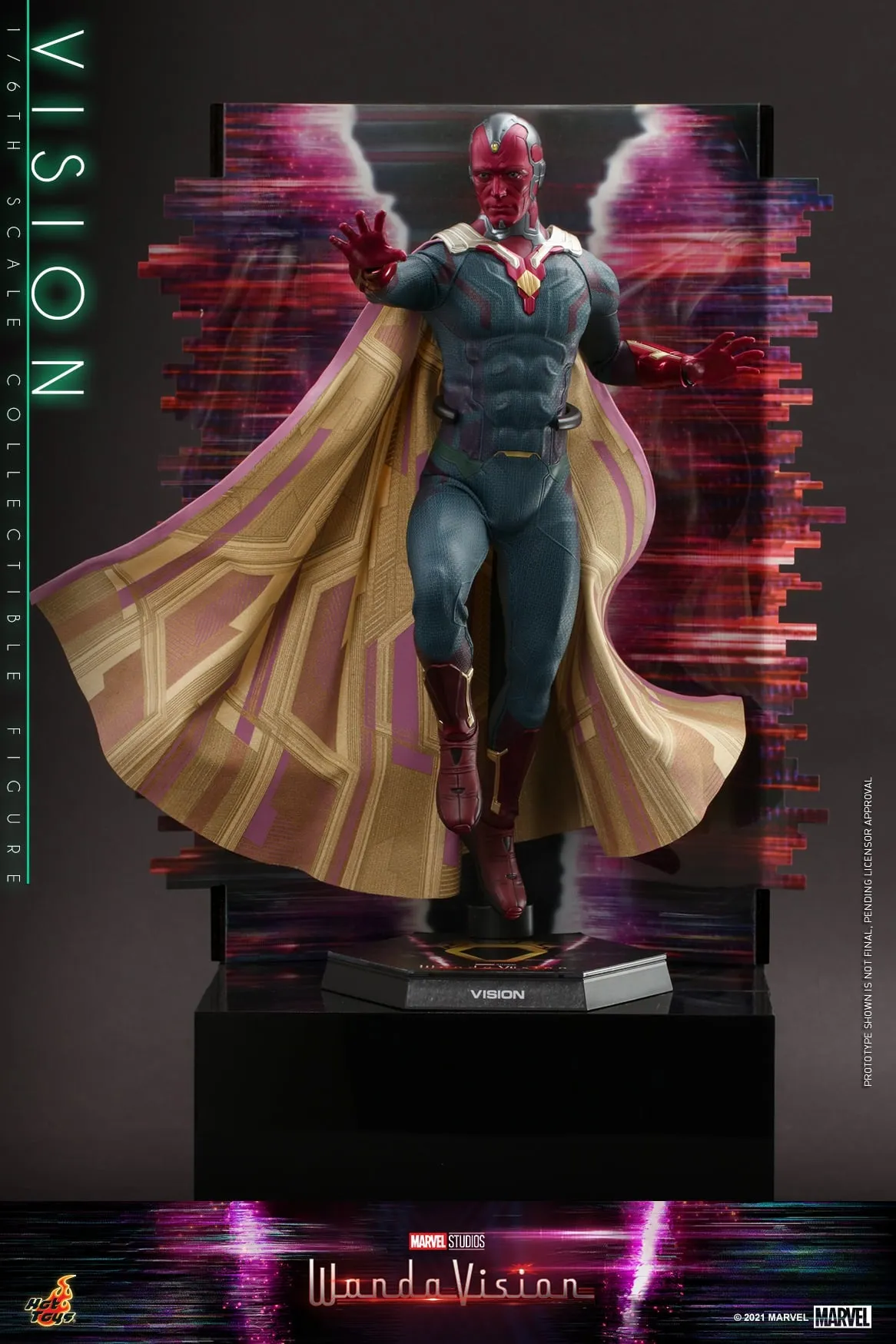 Hot Toys - TMS037 - WandaVision - 1/6th scale The Vision Collectible Figure