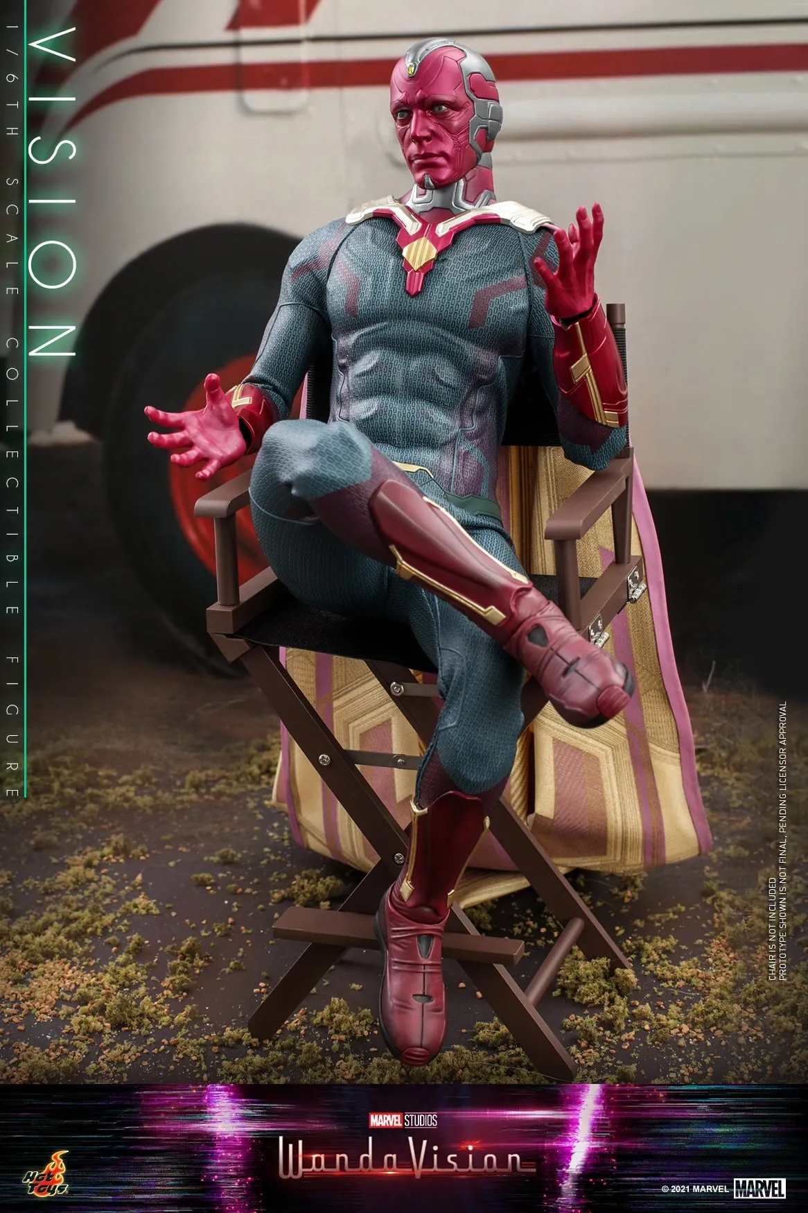 Hot Toys - TMS037 - WandaVision - 1/6th scale The Vision Collectible Figure