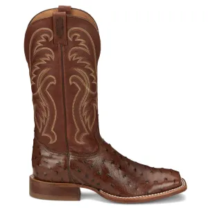 Jacinto Ostrich Square Toe Cowboy Boots