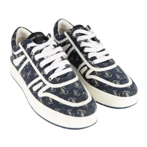 Jimmy Choo Hawaii Low-top Navy/optical White Sneakers