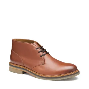 Johnston & Murphy Men's Calder Leather Chukka Boot in Mahogany