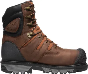 'Keen Utility' Men's 8" Camden 600GR EH WP Carbon-Fiber Toe - Brown / Black