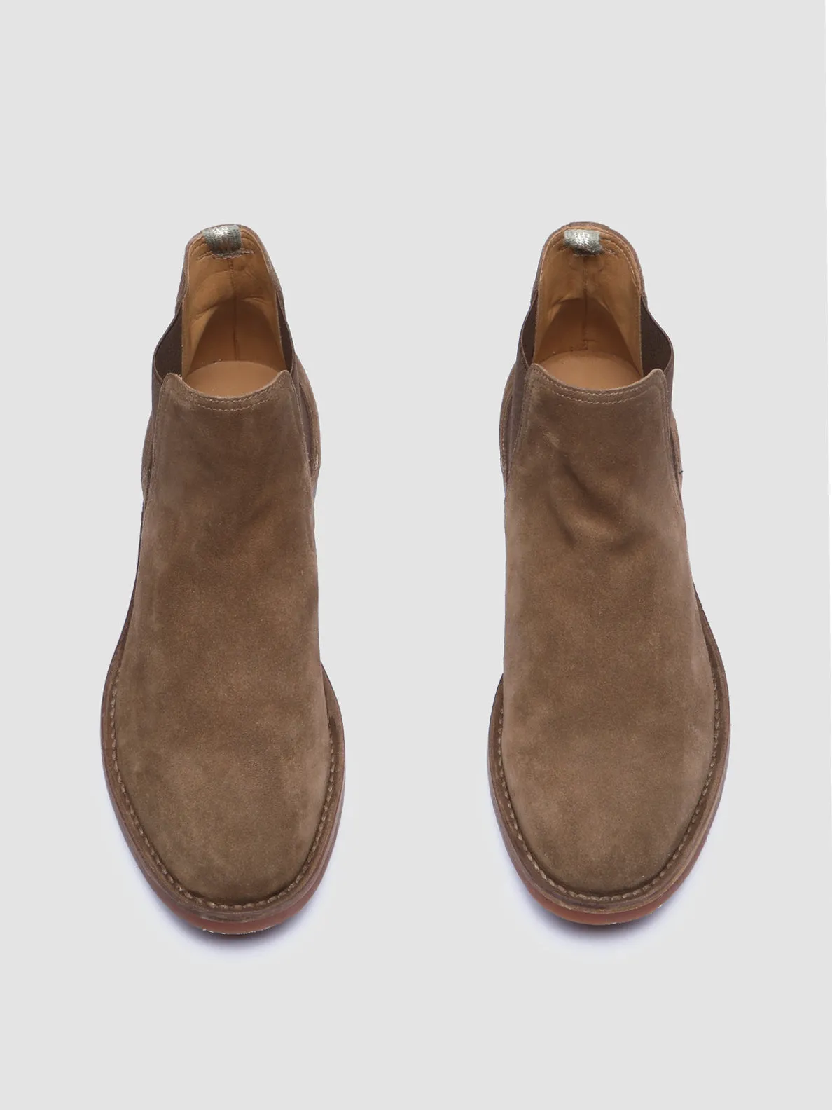 KENT 005 - Brown Suede Chelsea Boots