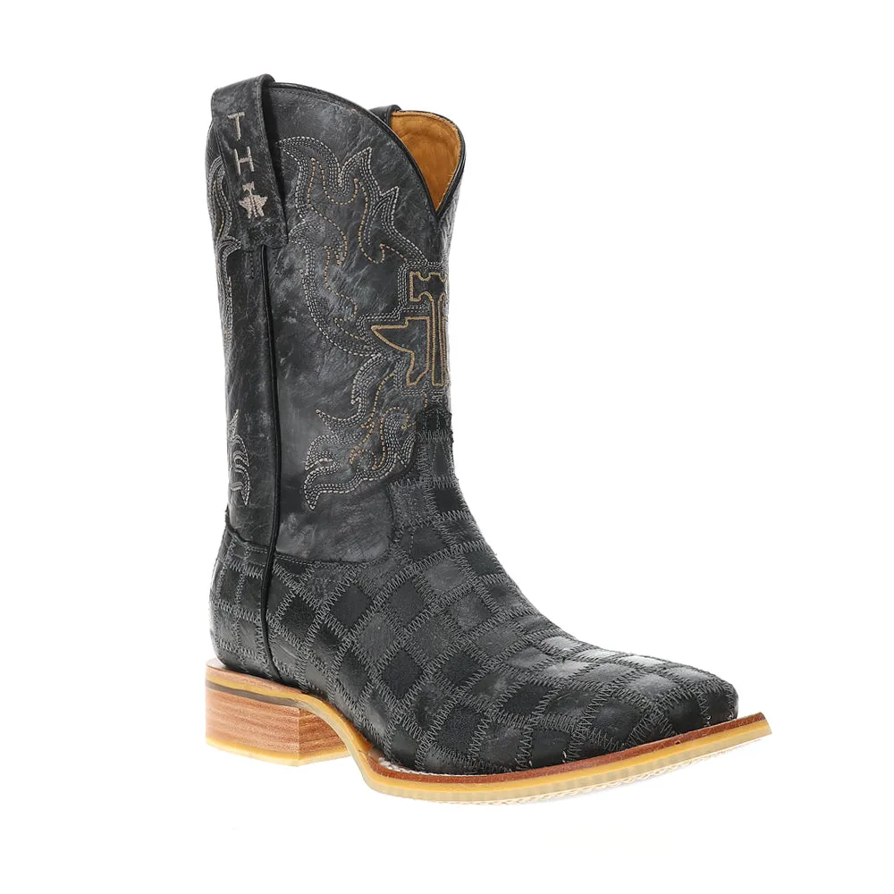 King Of Clubs Square Toe Cowboy Boots