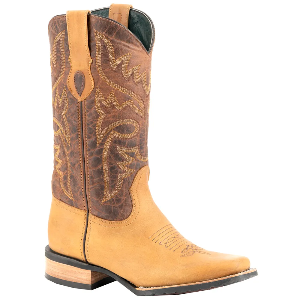 Kingston Narrow Square Toe Cowboy Boots