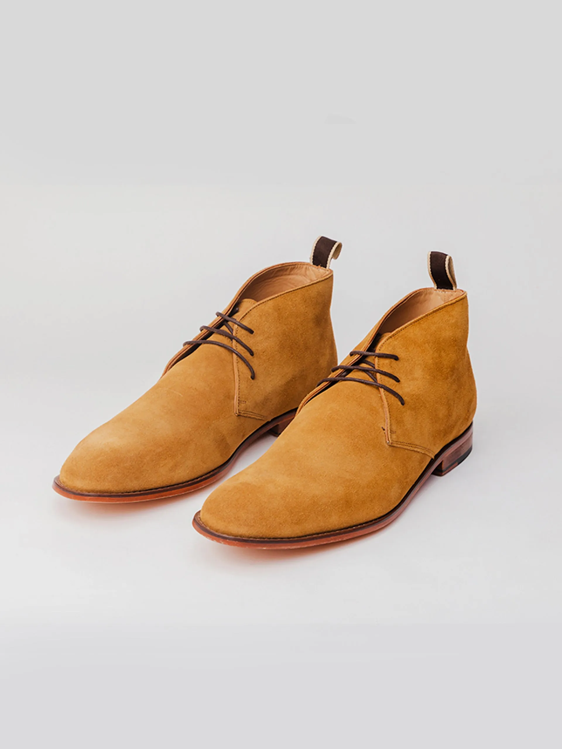 Lakka Chukka Boot - Sand Suede