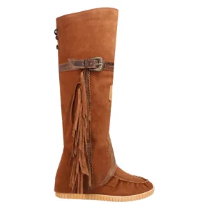 Lakota Southwest Round Toe Moccasin Boots