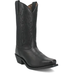 Laredo Ladies Harleigh Square Toe Black Leather Western Boots 51140-BK