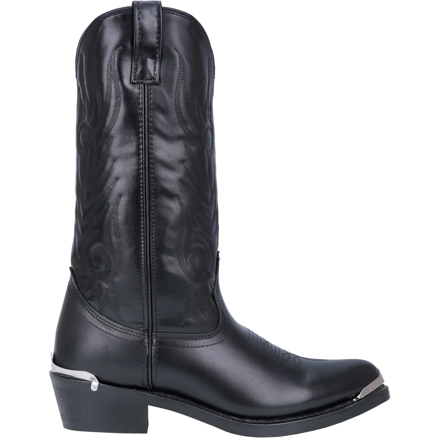 Laredo Mens Mccomb Cowboy Boots Leather Black