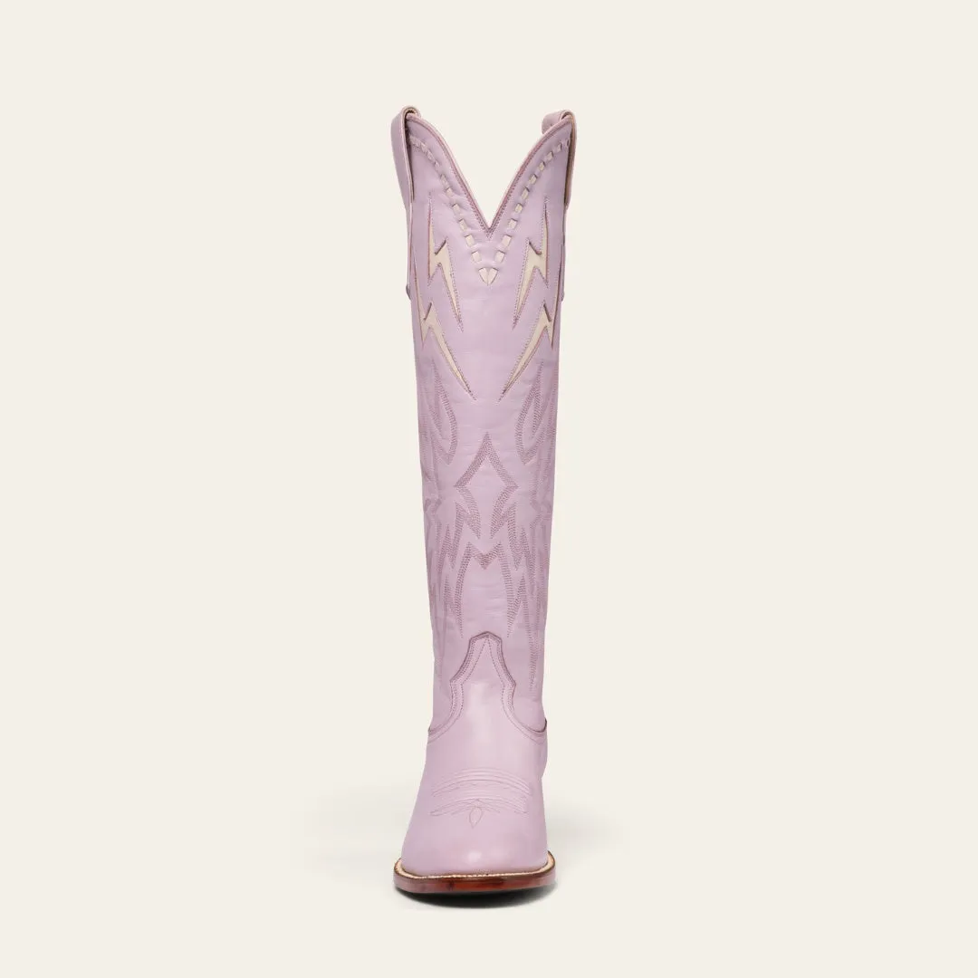 Lavender & Bone Lightning Boot Limited Edition