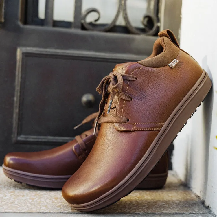 Lems Chukka Grip Leather Chestnut