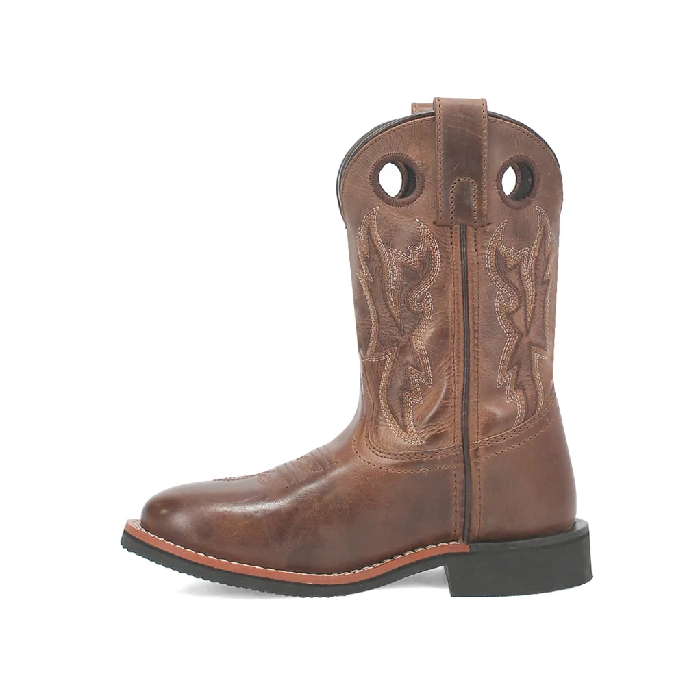 Lil' Dawson Round Toe Cowboy Boots (Little Kid-Big Kid)