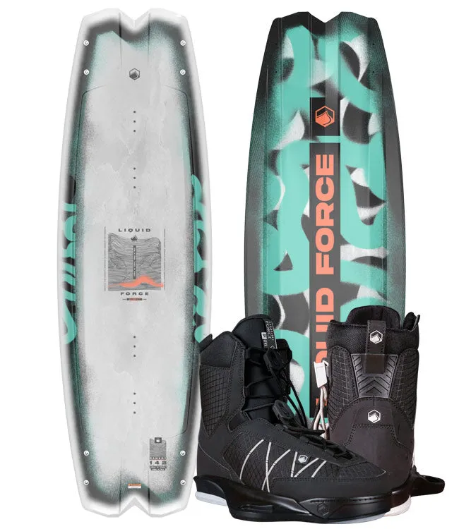 Liquid Force Remedy Wakeboard Package with Tao Boots (2025)